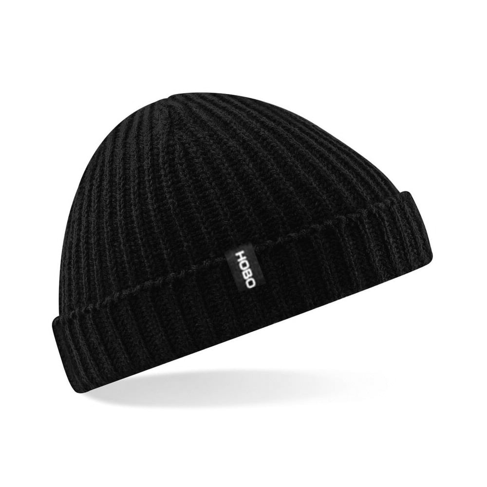 Black Trawler Beanie